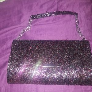 Multicolor Glitter Purse